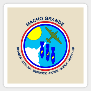 Macho Grande (Light) Sticker